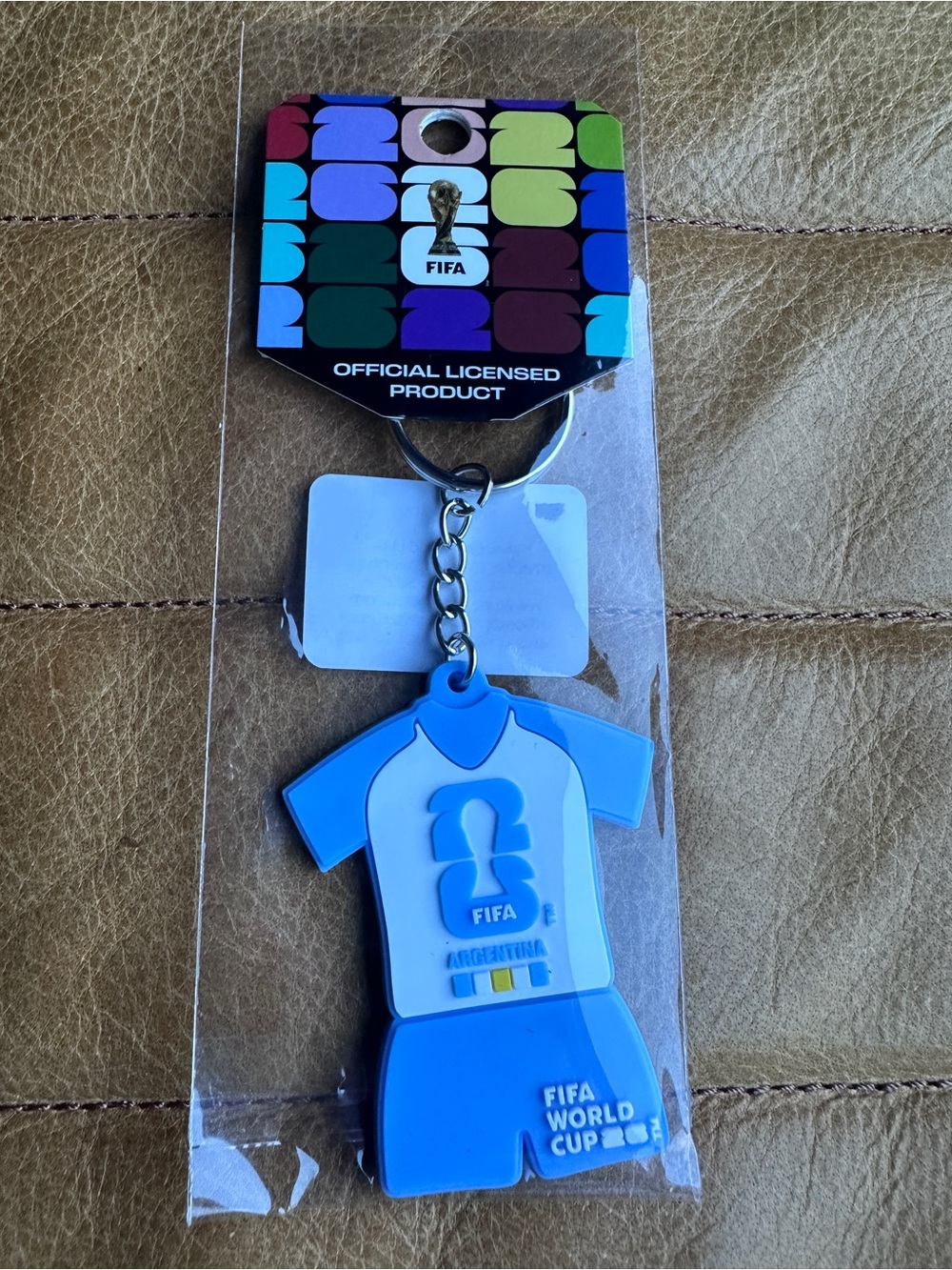 Argentina Blue Jersey Keychain - Official Licensed fifa World Cup 26
